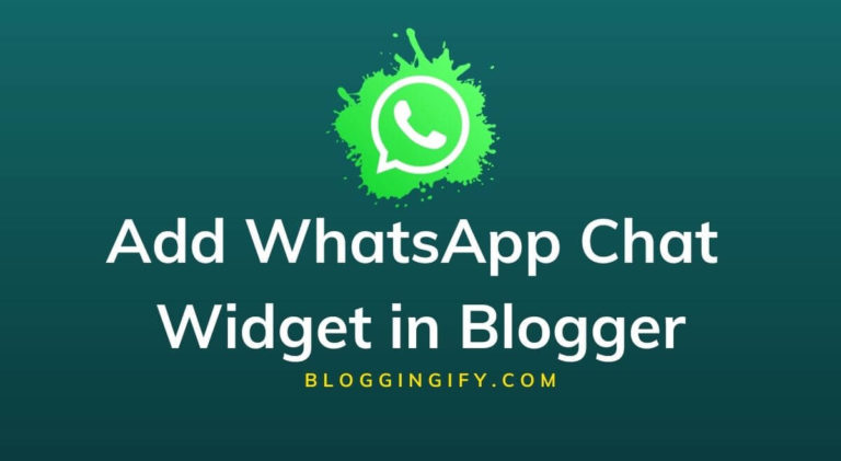 how-to-add-whatsapp-chat-widget-in-blogger